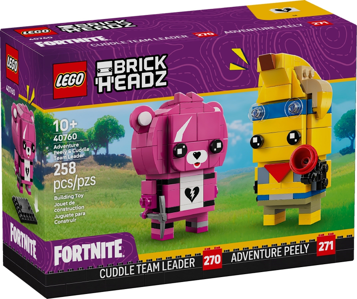 LEGo Brickheadz - 40760 - Adventure Peely & Cuddle Team Leader