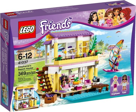 LEGO Friends - 41037 - Stephanie's Beach House - USAGÉ / USED