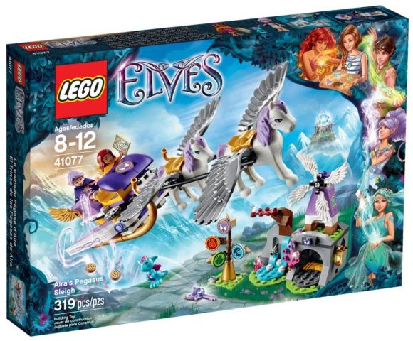 LEGO ELVES - 41077 - Aira's Pegasus Sleigh - USED / USAGÉ