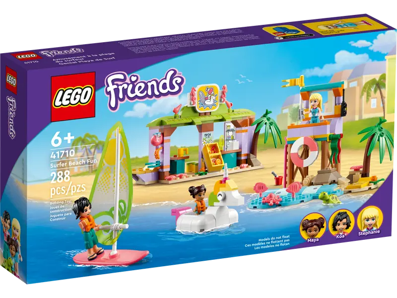 LEGO Friends - 41710 - Le plaisir de la plage des surfeurs