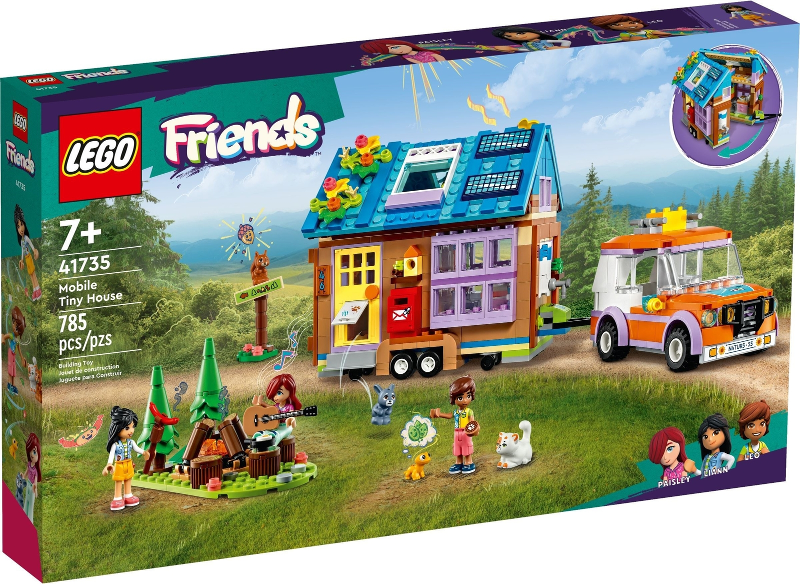 LEGO Friends - 41735 - Mobile Tiny House - BOITE ENDOMMAGÉE