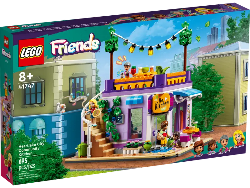 LEGO Friends - 41747 - La cuisine communautaire de Heartlake City