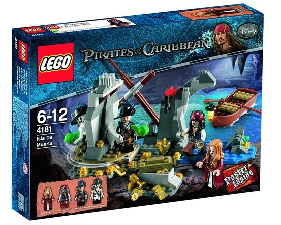 LEGO - Pirates of the Caribbean - 4181 - Isla De Muerta - USAGÉ / USED