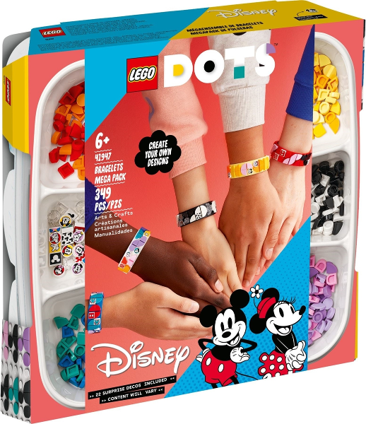 LEGO Dots - 41947 - Mickey & Friends Bracelets Mega Pack