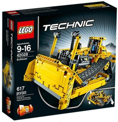 LEGO - 42028 - Bulldozer - USAGÉ / USED
