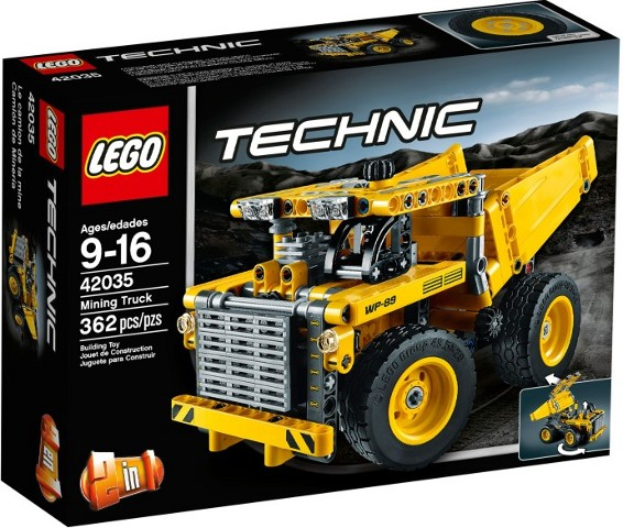 LEGO - Technic - 42035 - Mining Truck - USAGÉ / USED