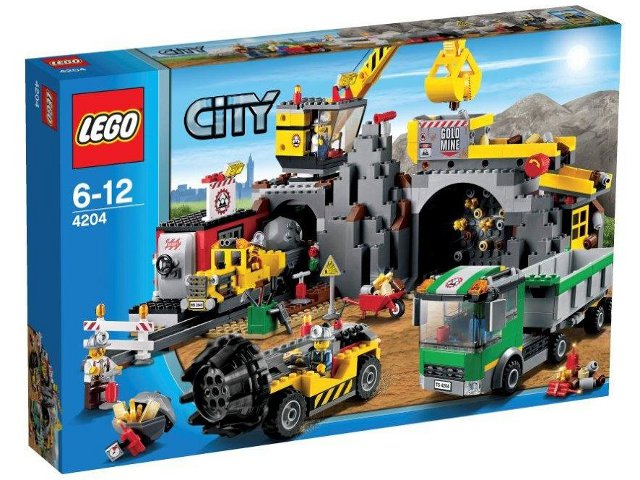 LEGO City - 4204 - The Mine - USAGÉ / USED