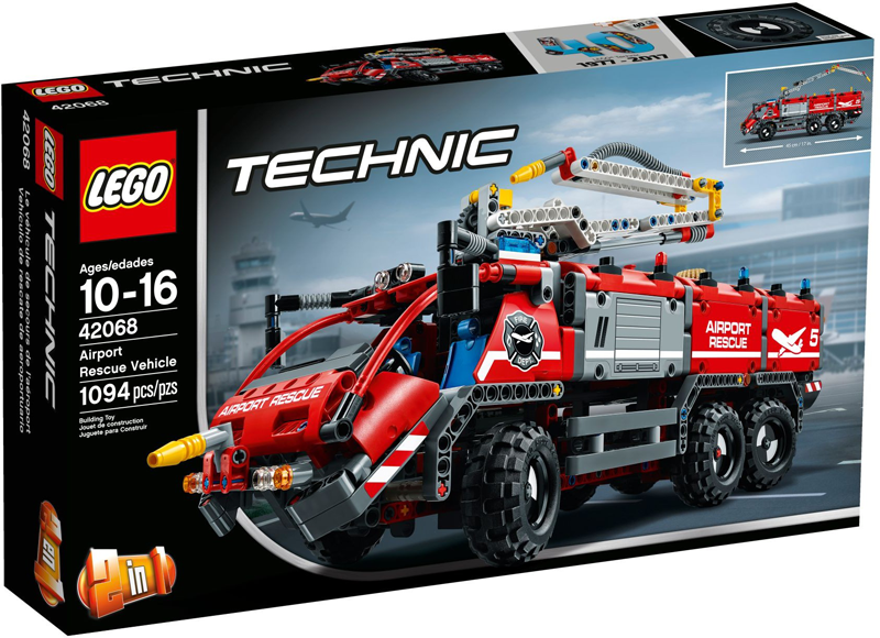 LEGO Technic - 42068 - Véhicule de sauvetage aéroportuaire - USAGÉ / USAGÉ