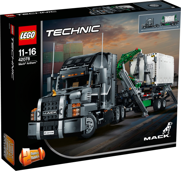 LEGO Technic - 42078 - Mack Anthem - USAGÉ / USED