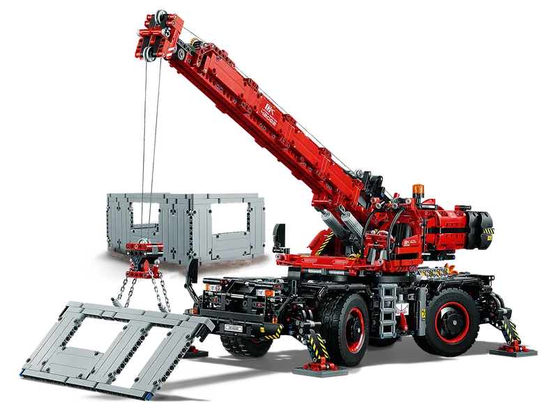 LEGO Technic - 42082 - Rough Terrain Crane - USAGÉ/USED