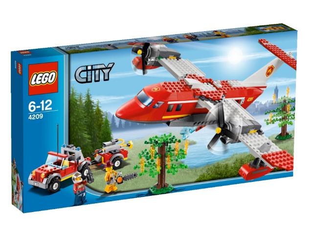 LEGO City - 4209 - Fire Plane - USAGÉ / USED