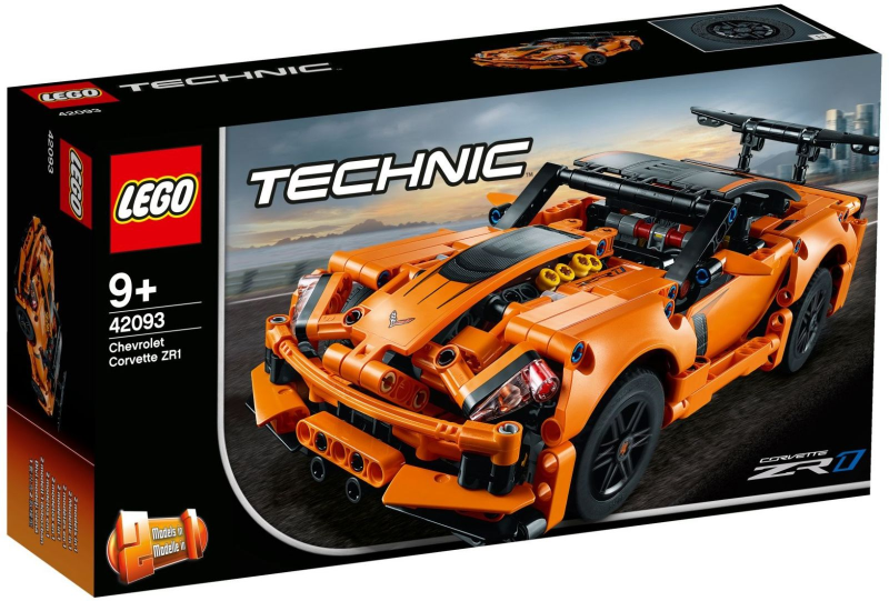 LEGO Technic - 42093 - Chevrolet Corvette ZR1 - USAGÉ / USED
