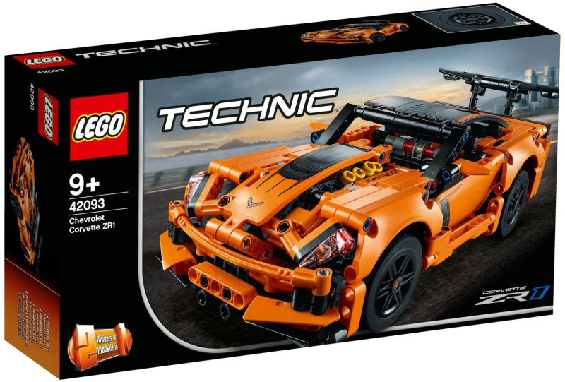 LEGO - Technic - 42093 - Chevrolet Corvette ZR1 - USAGÉ / USED