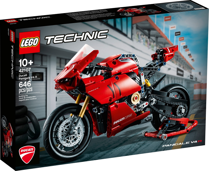 LEGO - Technic - 42107 - Ducati Panigale V4 R - USAGÉ / USED