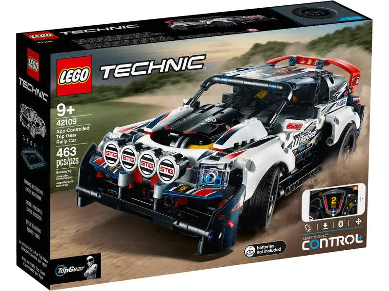 LEGO Technic - 42109 - Voiture de rallye Top Gear contrôlée par application - USAGÉ / USED