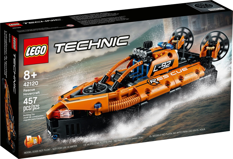 LEGO - Technic - 42120 - Rescue Hovercraft - USAGÉ / USED