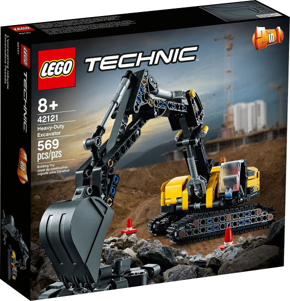 LEGO Technic - 42121 - Heavy Duty Excavator - USAGÉ / USED