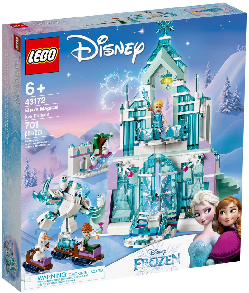 LEGO - Disney - 43172 - Elsa's Magical Ice Palace - USAGÉ / USED