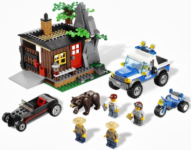 Lego City 4438 - Robber's Hideout