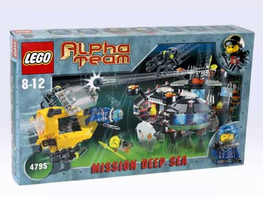 LEGO - Alpha Team - 4795 - Ogel Underwater Base and AT Sub