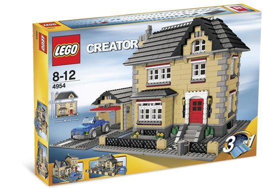 LEGO Creator 4954 - Model Town House - USAGÉ / USED