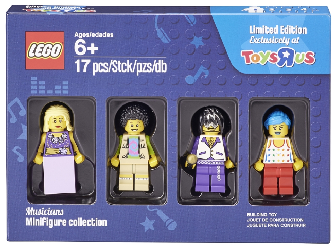 LEGO Limited Edition - 5004421 - Minifigure Collection, Musicians (TRU Exclusive)