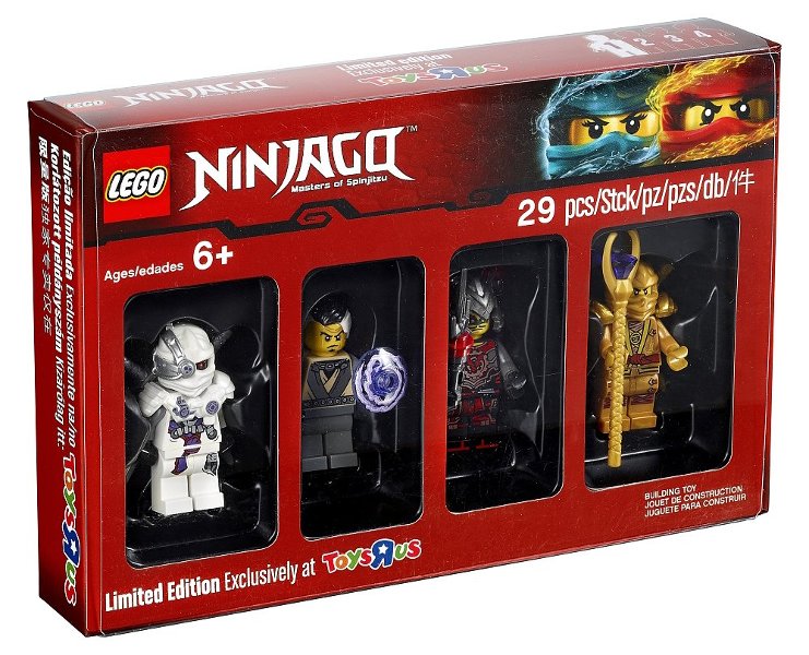 LEGO NinjaGo - 5004938 - Collection de figurines Bricktober 1/4 - Ninjago (exclusivité Toys "R" Us 2017)