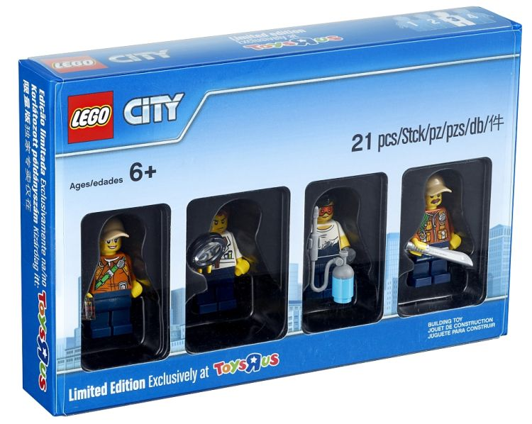 LEGO Limited Edition - Bricktober Minifigure Collection 3/4 - City Jungle (2017 Toys "R" Us Exclusive)