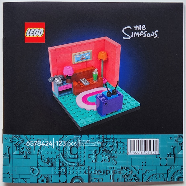 LEGO Promo - 5009325 - 6578425 - The Simpsons Living Room