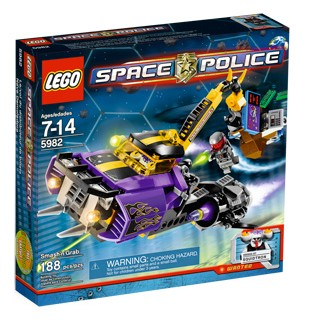 LEGO - Space Police - 5982 - Smash'n'Grab - USAGÉ / USED