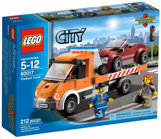 LEGO City - 60017 - Camion plateau - USAGÉ / USED