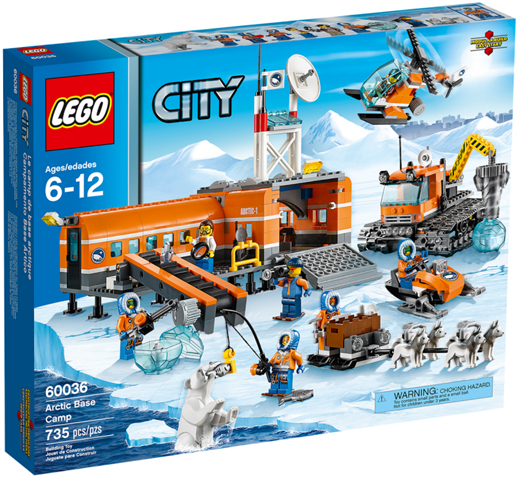 LEGO City - 60036 - Arctic Base Camp - USAGÉ / USED