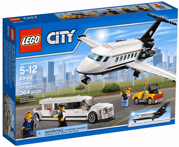 LEGO City - 60102 - Service VIP de l'aéroport - USAGÉ / USED