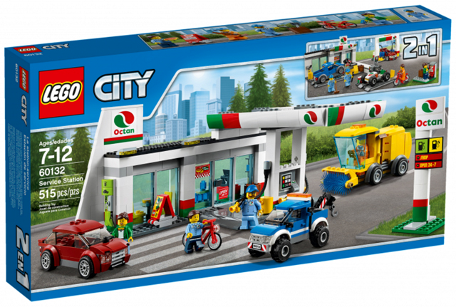 LEGO City - 60132 - Service Station - USAGÉ / USED