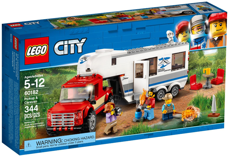 LEGO - City - 60182 - Pickup & Caravan - USAGÉ / USED