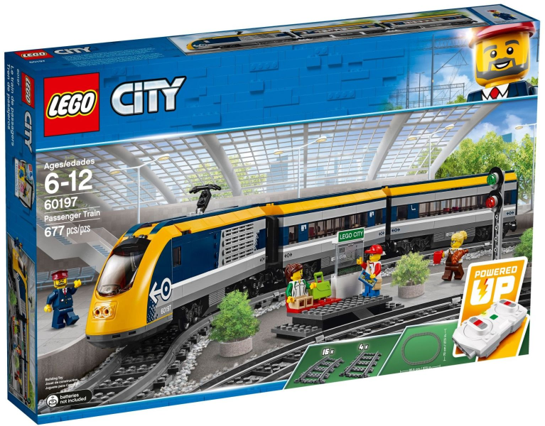 LEGO - 60197 - Passenger Train - USAGÉ / USED