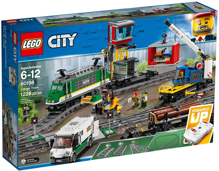 LEGO City - 60198 - Cargo Train - USAGÉ / USED