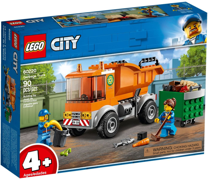 LEGO - City - 60220 - Garbage Truck - USAGÉ / USED