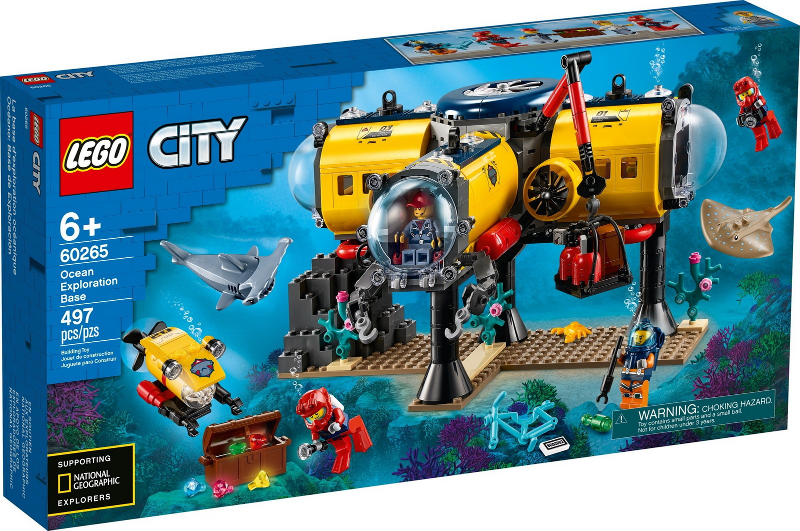 LEGO City - 60265 - Base d'exploration océanique - USAGÉ / USED