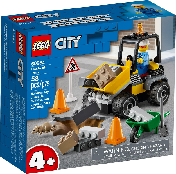 Lego  - 60284 - Roadwork Truck