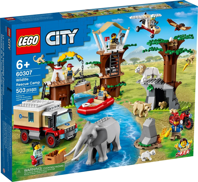 LEGO - City - 60307 - Wildlife Rescue Camp