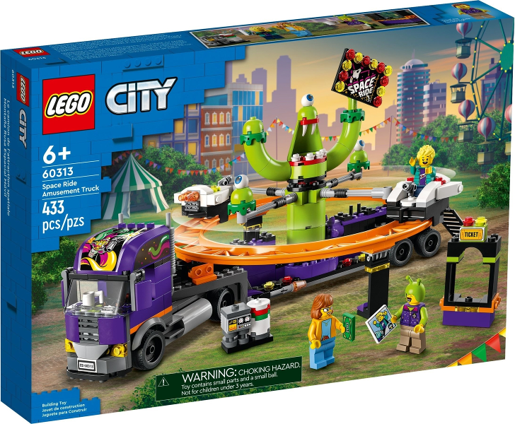 LEGO - City - 60313 - Space Ride Amusement Truck - USAGÉ / USED
