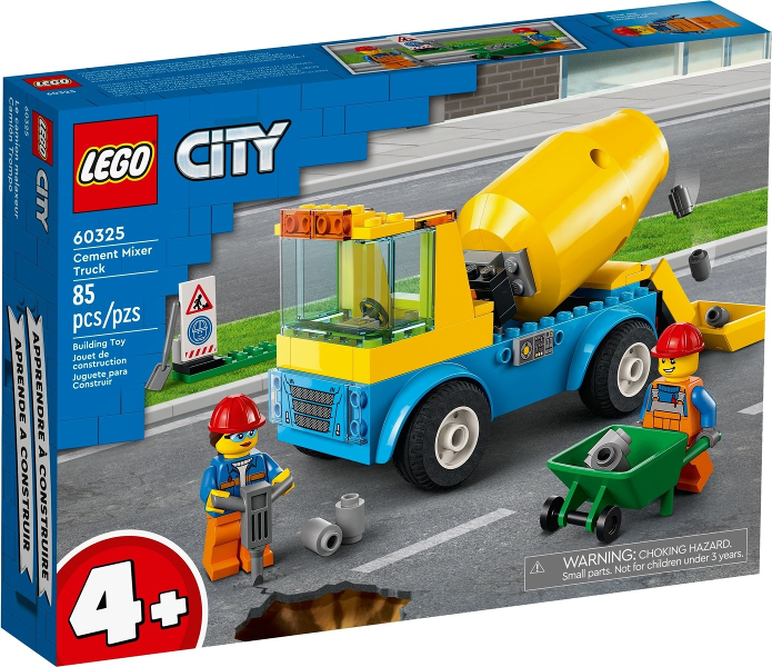 Lego City - 60325 - Cement Mixer Truck