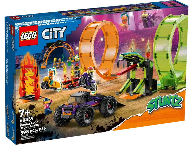 LEGO City - 60339 - Double Loop Stunt Arena