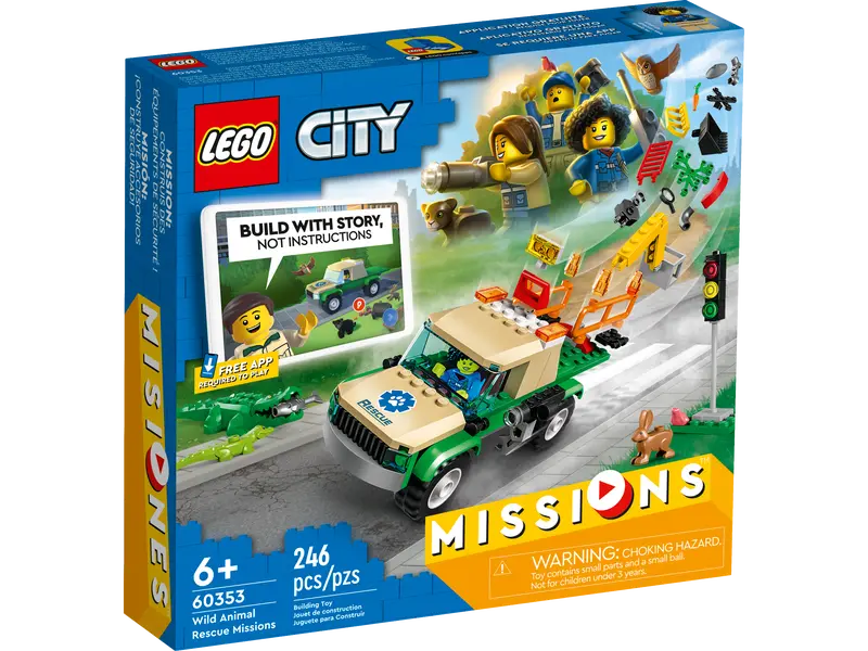 LEGO City - 60353 - Wild Animal Rescue Missions