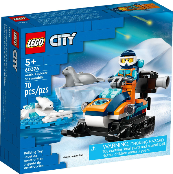 LEGO - City - 60376 - Arctic Explorer Snowmobile