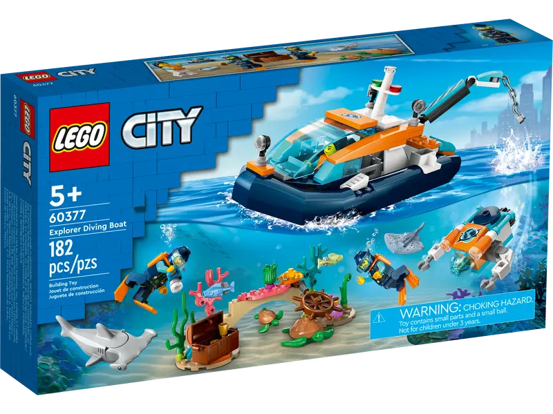 LEGO City - 60377 - Explorer Diving Boat
