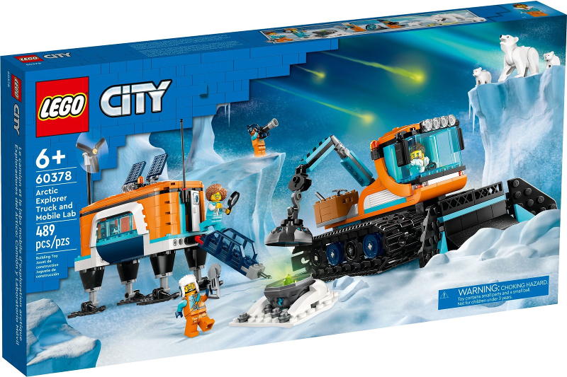 LEGO - City - 60378 - Arctic Explorer Truck and Mobile Lab