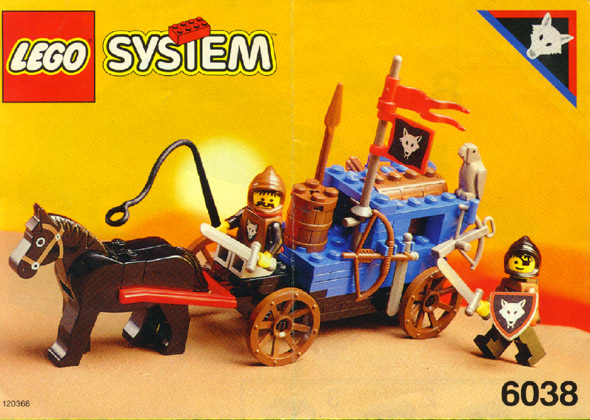 LEGO System - 6038 - Wolfpack Renegades - USAGÉ / USAGÉ