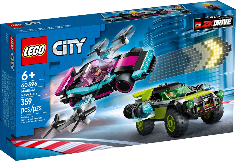 LEGO City - 60396 - Modified Race Cars - USAGÉ / USED